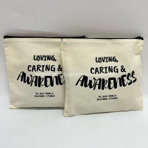 Canvas Multi-Purpose Zipper Pouch