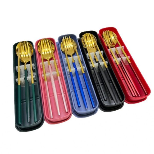 Stainless Steel Cutlery Set Portable Cutlery Set Custom Cutlery Set