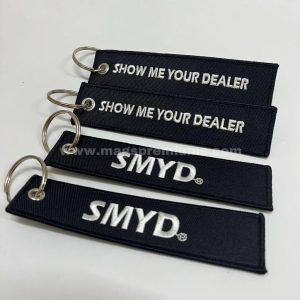 Custom Embroidered Keychains