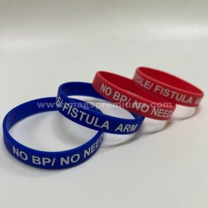 Rubber Bracelets printing