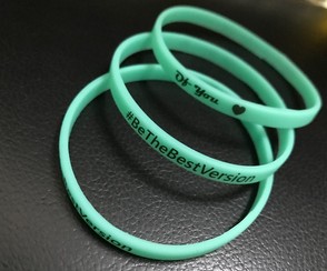 6mm Width Silicone Bracelet