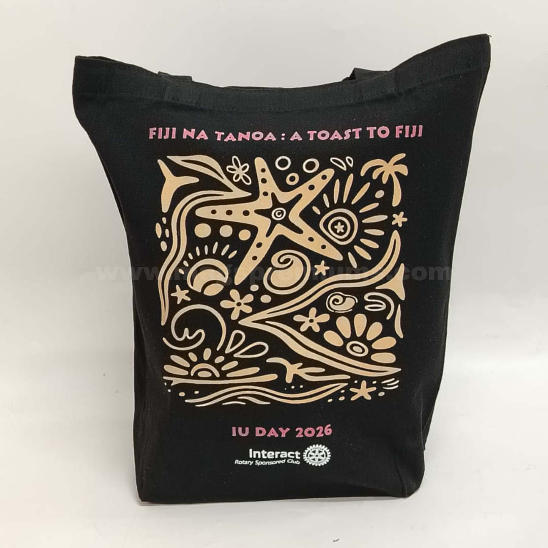 10oz Canvas Tote Bag Custom printed canvas tote bag with event artwork and branding