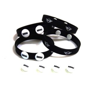 Button Silicone Wristbands 1