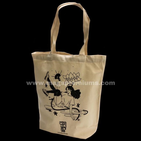 Canvas Tote Bag with Name 1