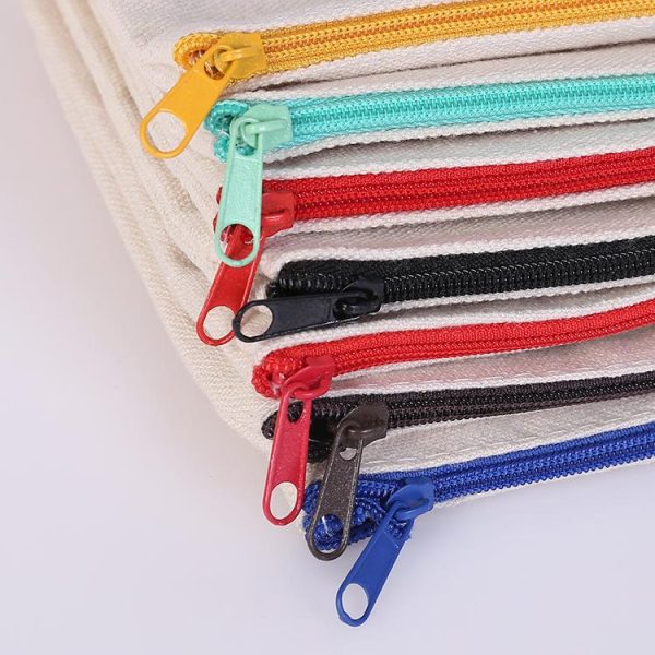 Canvas Zipper Pouch - Image 4