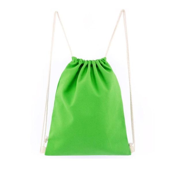 Custom Canvas Drawstring Bag - Image 4