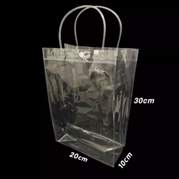 PVC Button Bag - Image 5