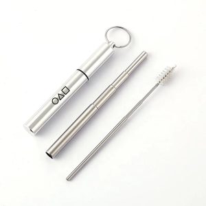 Collapsible Metal Straw