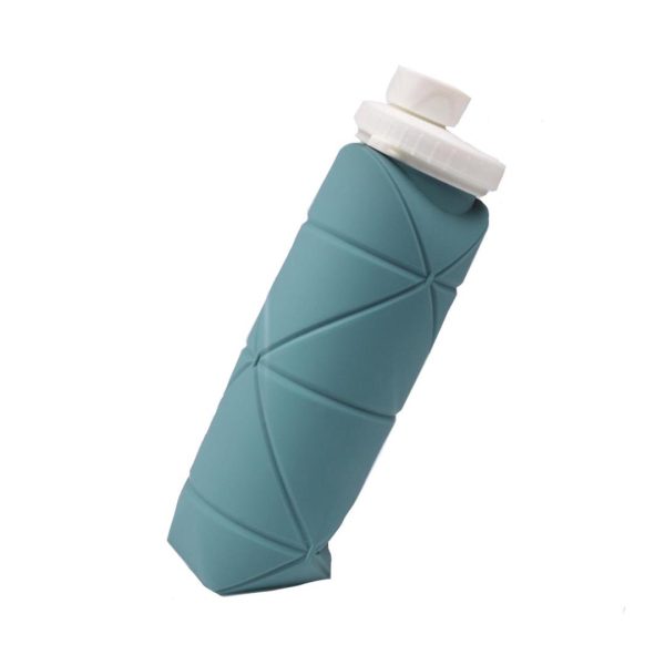 Collapsible folding water bottle