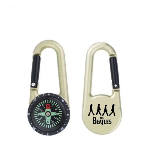 Compass Keychain Personalized