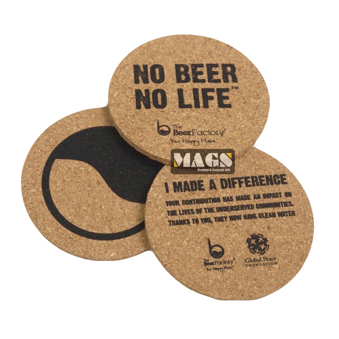 Beer on sale coaster material