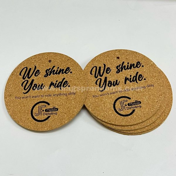 Cork Coaster with Logo Printing