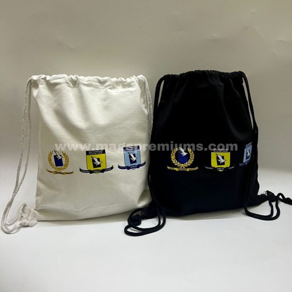 Canvas Drawstring Bag 12oz - Original Color - Image 6