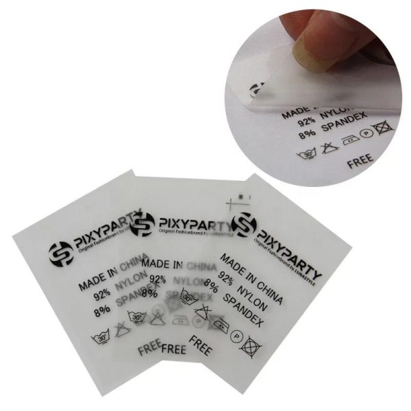 Custom Iron On Labels