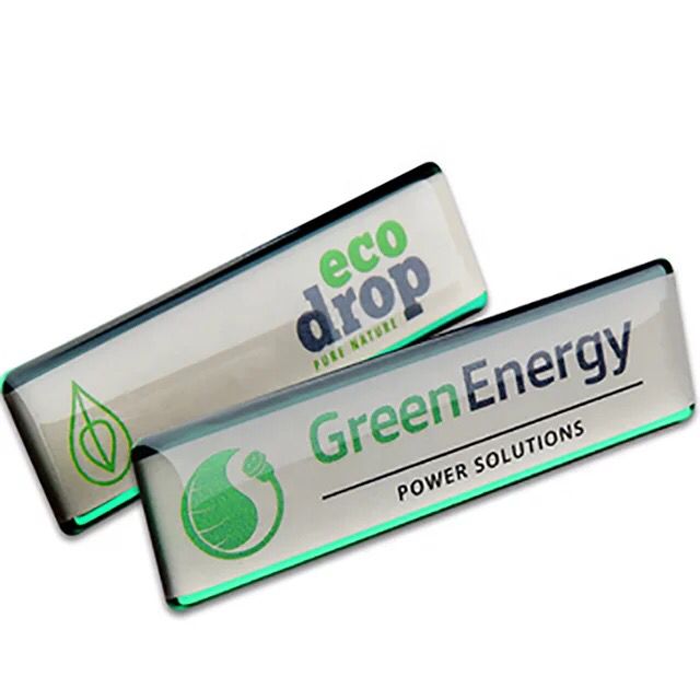Custom Metal Name Tag Custom Metal Name Tag - Image 3