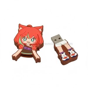 Custom cartoon character usb flash drive