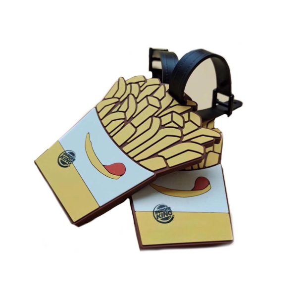 Custom Shape PVC Luggage Tag - Image 2