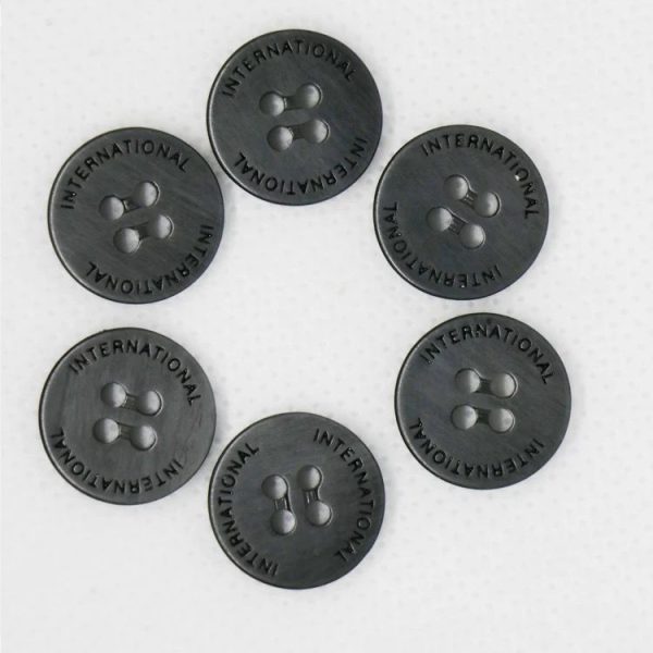 Custom embossed buttons
