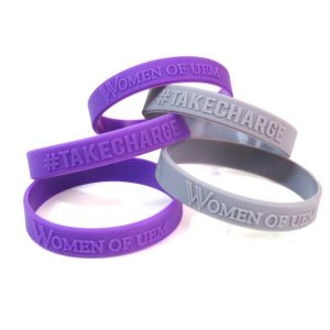 Embossed Silicone Bracelets 1