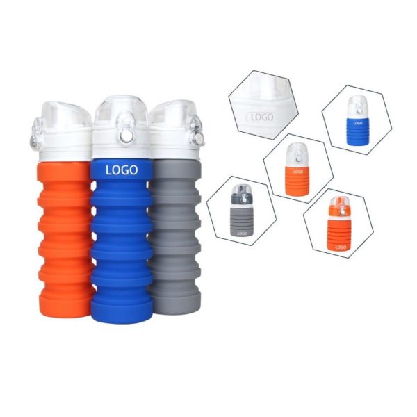 Foldable Silicone Water Bottle 2