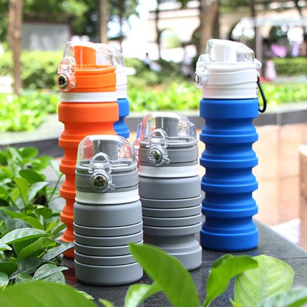 Foldable Silicone Water Bottle 5