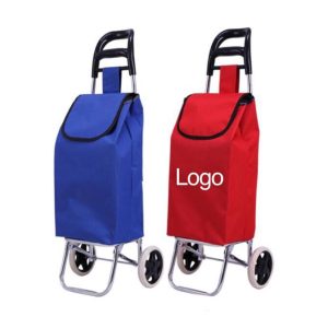 Foldable shopping trolley bag printing