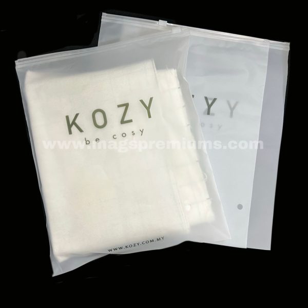 Frosted Ziplock Bag