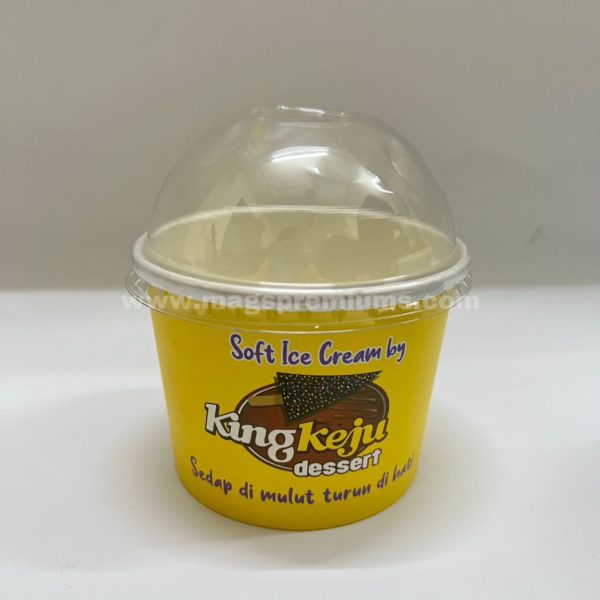 Ice cream Cup with lid Malaysia