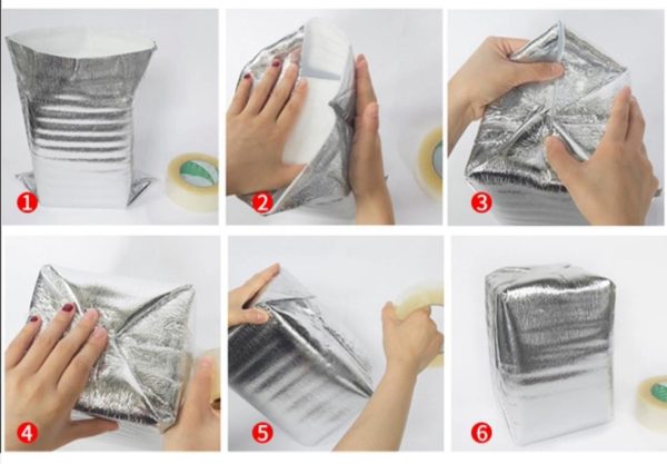 Insulated Bag With Double Side Tape - Image 3