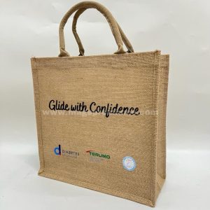 Custom jute bags with personalized printing, perfect for corporate gifts, promotional events, and eco-friendly packaging. Bulk orders available in Malaysia.