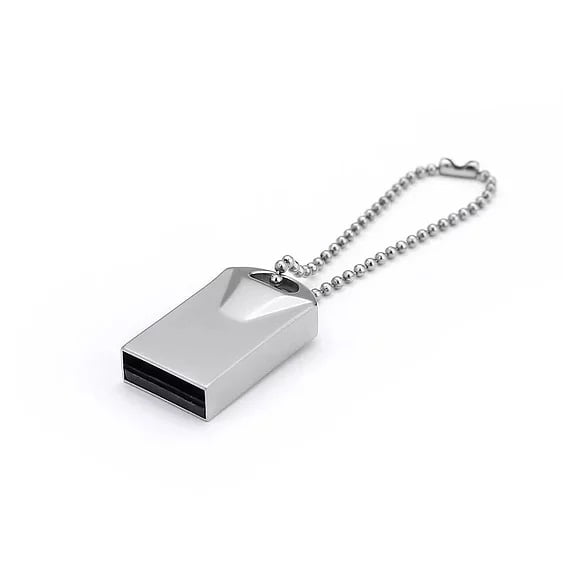 Mini Metal Pendrive 01 Silver