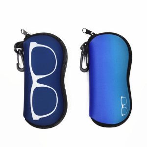 Neoprene Zipper Eyeglass Case