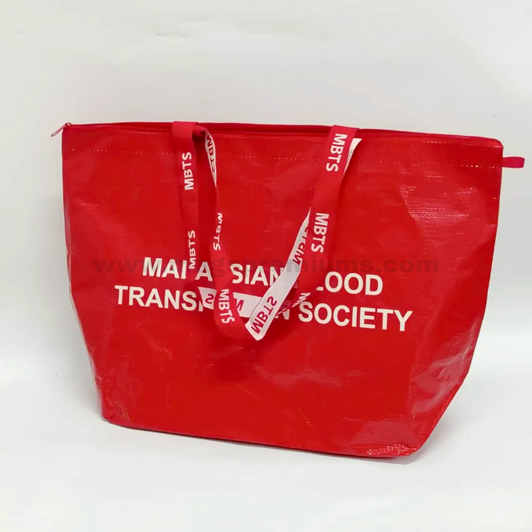 Custom Woven Bag Printed woven bag for corporate gifts and promotions. Customise your artwork and order now.