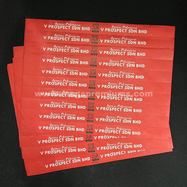 Custom Tyvek Wristband - Image 19
