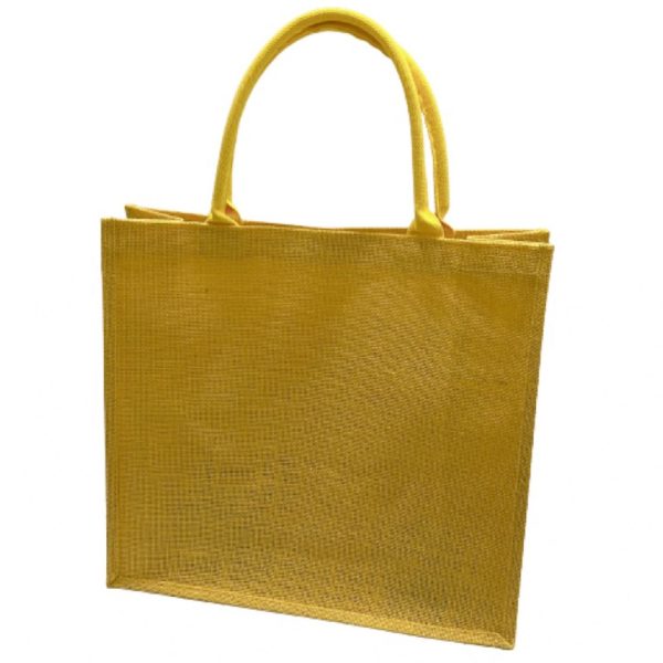 Jute Bag with Pocket - Image 3