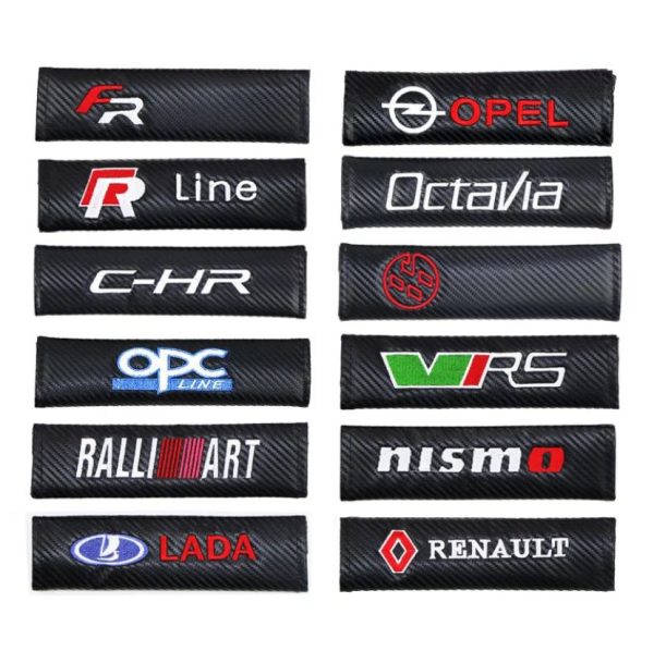 Personalised Seat Belt Covers