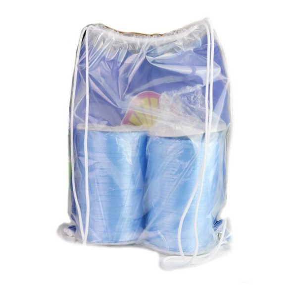 Plastic Drawstring Backpacks 2