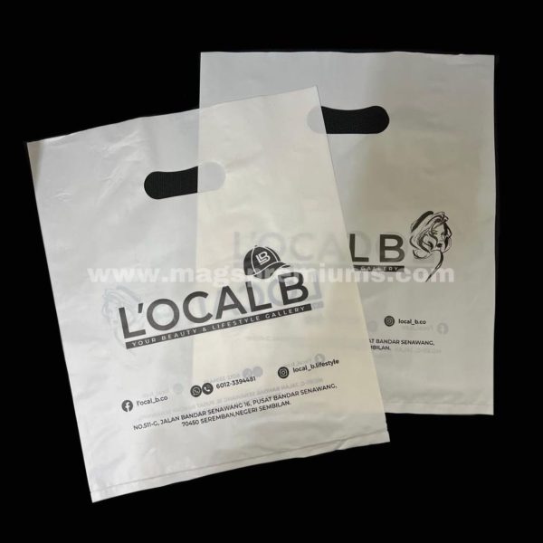 Matte Die Cut Plastic Bag - Image 6
