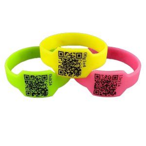QR Code Silicone Bracelet 1
