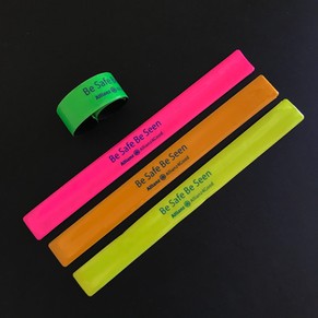 Reflective Slap Wristbands