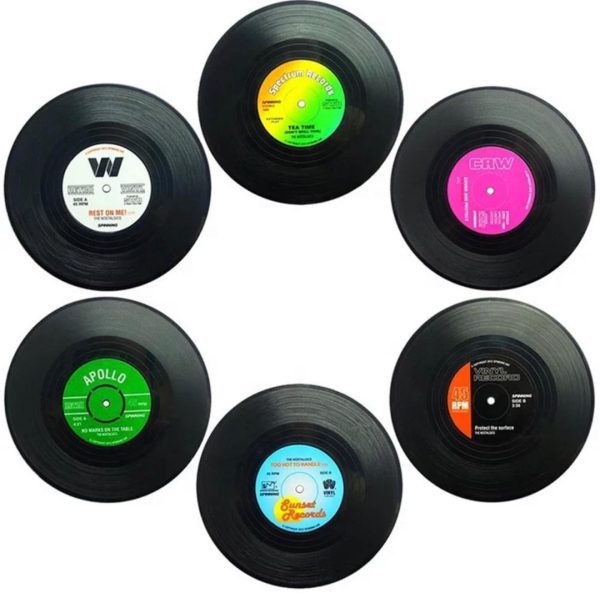 Round Vinyl Coasters