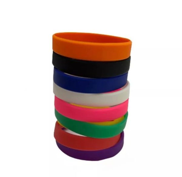 Plain Silicone Wristbands - Image 2