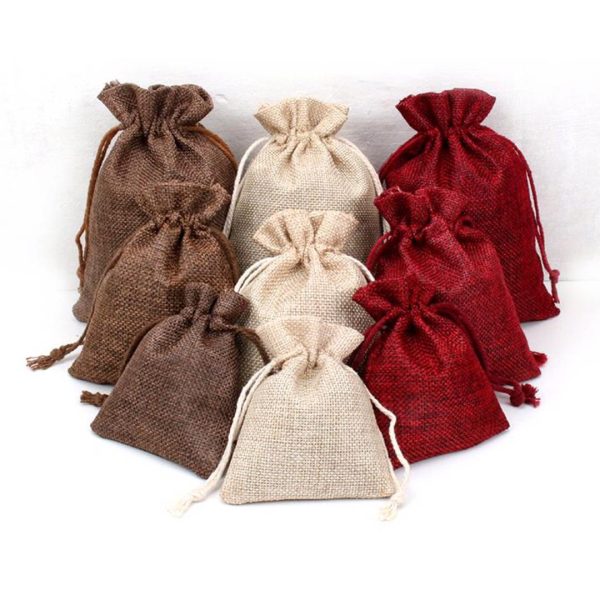 Small Jute Pouches