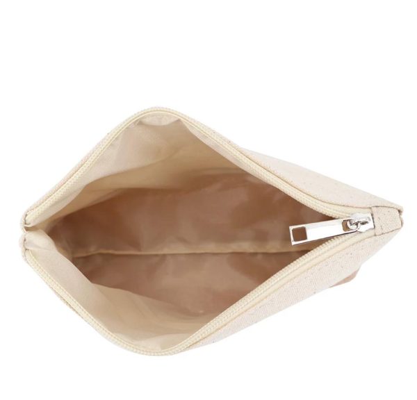 Canvas With Cork Zipper Pouch - Image 5