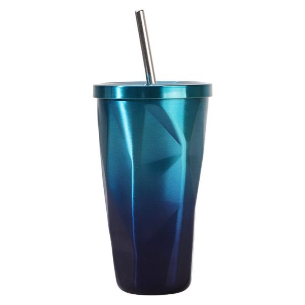 Stainless Steel Tumbler With Straw 2