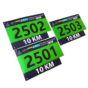 TYVEK Racing Bib Number Bibs Printing 1