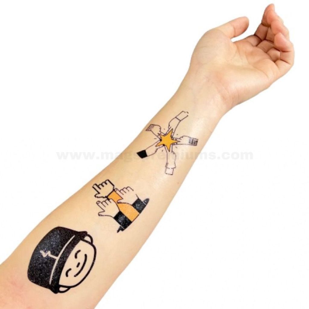 temporary tattoo stickers custom