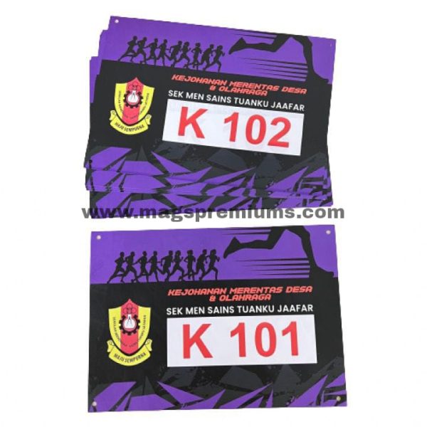 Tyvek Bib Numbers