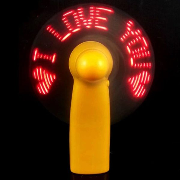 LED Message Fan USB Programmable Led message Fan Software Download