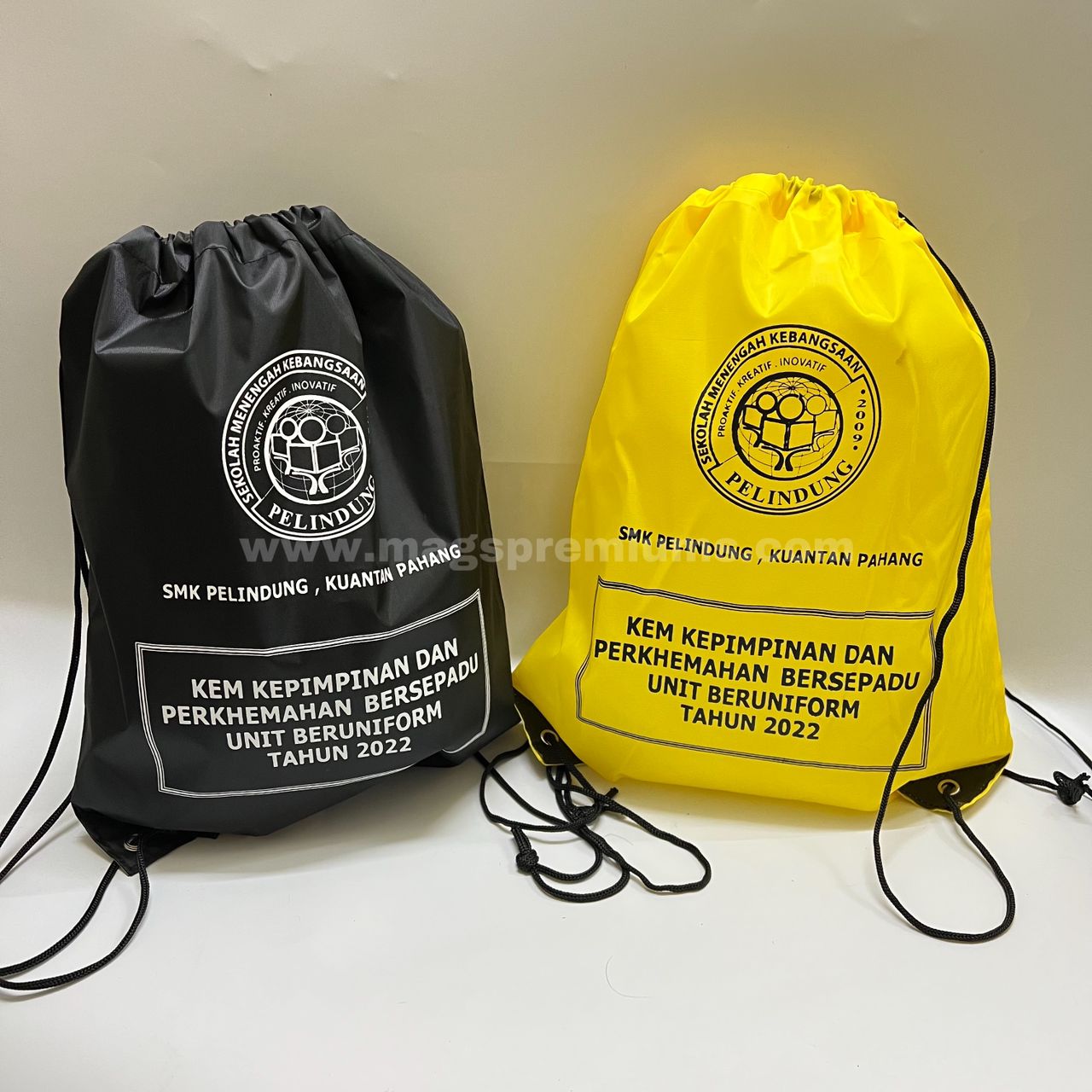 COS Waterproof Nylon Drawstring Backpack - ShopStyle